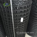 Malla extruida de HDPE negro